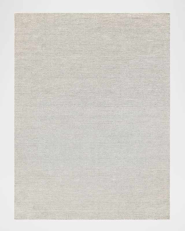 Key West Hand-Tufted Light Silver Rug, 9' x 12'